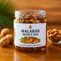Malabar Honey Mix – Premium Nuts in Pure Honey (400g)